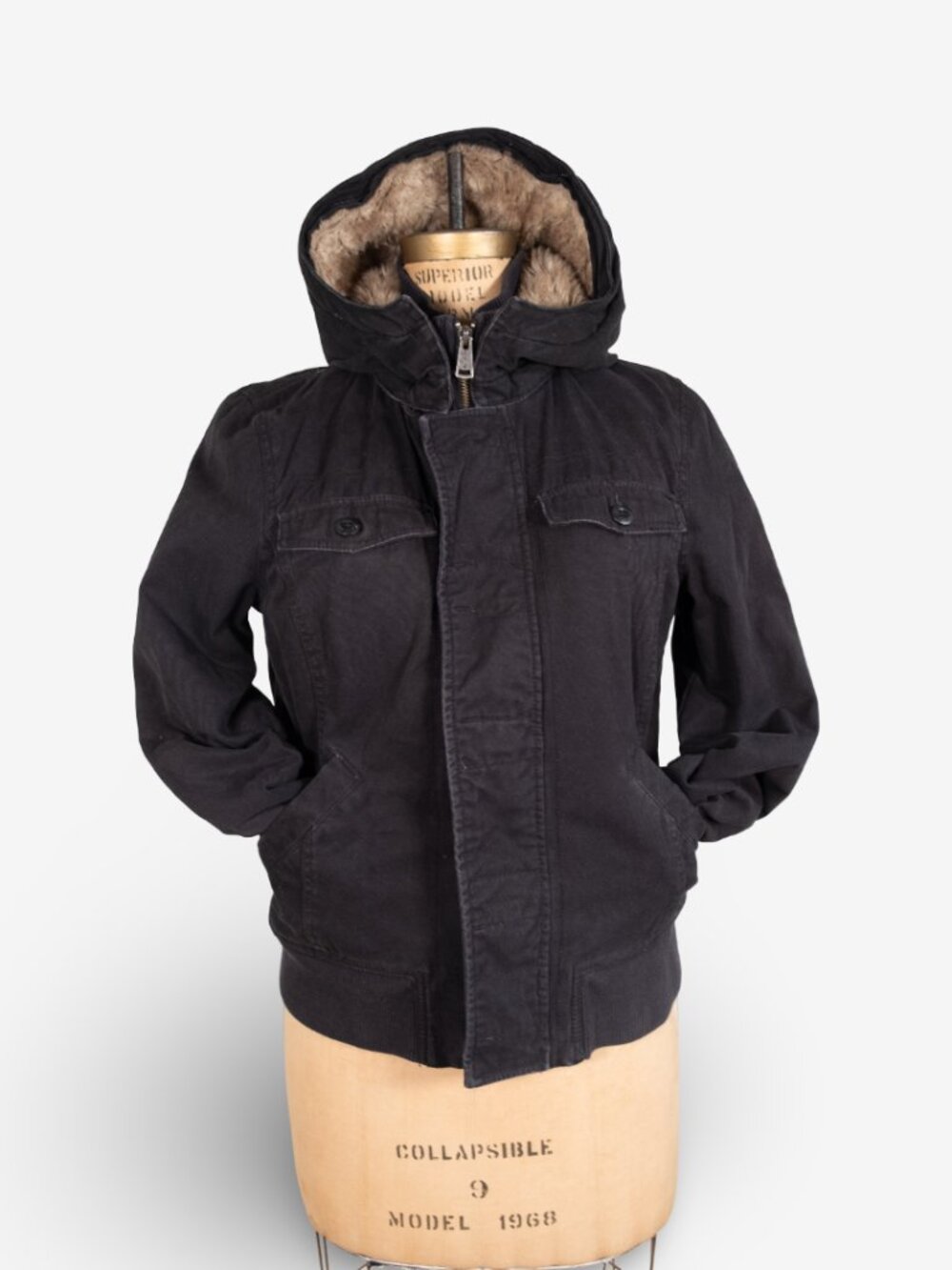 Y2K TNA Aritzia Maverick Faux Fur Lining Parka Jacket
